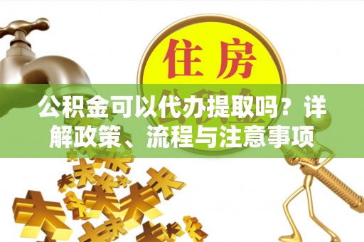 达川公积金可以代办提取吗？详解政策、流程与注意事项