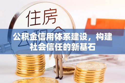 达川公积金信用体系建设，构建社会信任的新基石