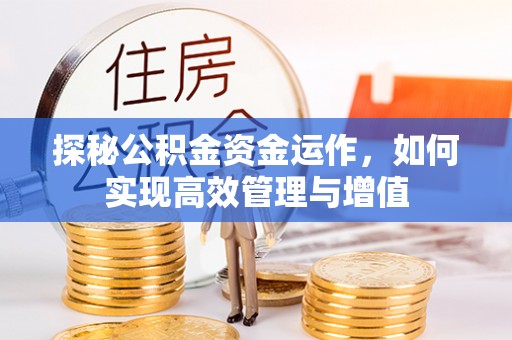 达川探秘公积金资金运作，如何实现高效管理与增值