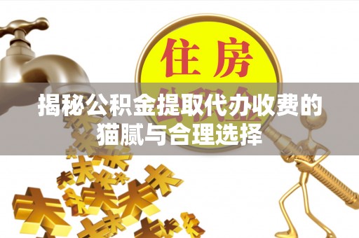 达川揭秘公积金提取代办收费的猫腻与合理选择