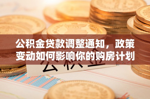 达川公积金贷款调整通知，政策变动如何影响你的购房计划？